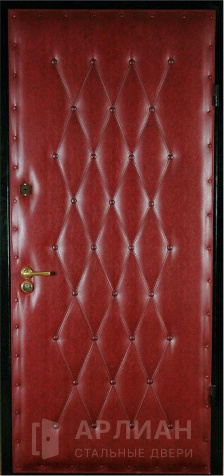 Фото «Дверь металлическая входная с винилискожей и ламинатом №9»