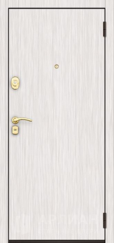 Фото «Недорогая утепленная входная дверь с отделкой для дачи эконом класса №24»